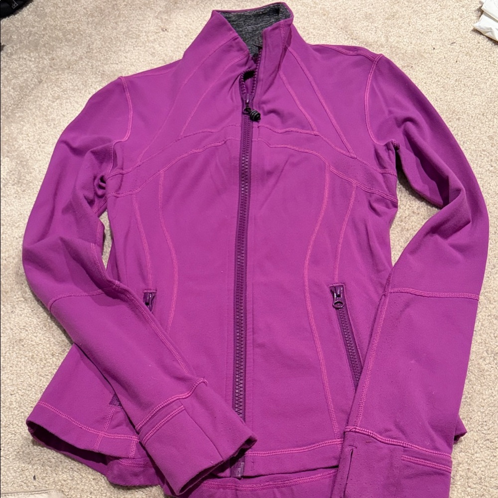 lululemon athletica Vibrant Purple Utility Jacket